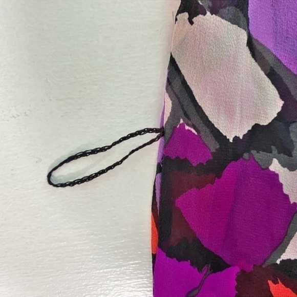 Alice‎ & Trixie 100% Silk Colorful Abstract Tunic - Picture 7 of 8